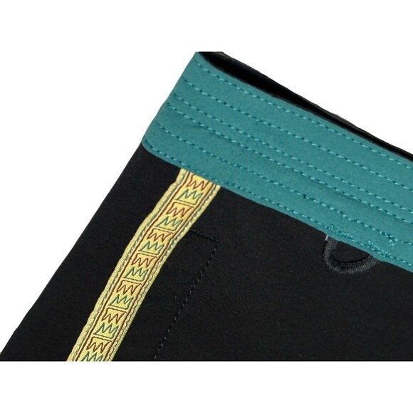 NEW Roark x Basquiat Mens Size 40 Chiller 17" Mixtape Basquiat Board Short Black - Picture 6 of 9